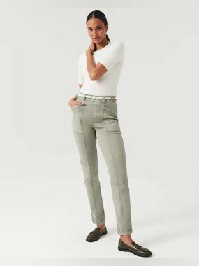 SPANX Stretch Twill Straight Leg Pants